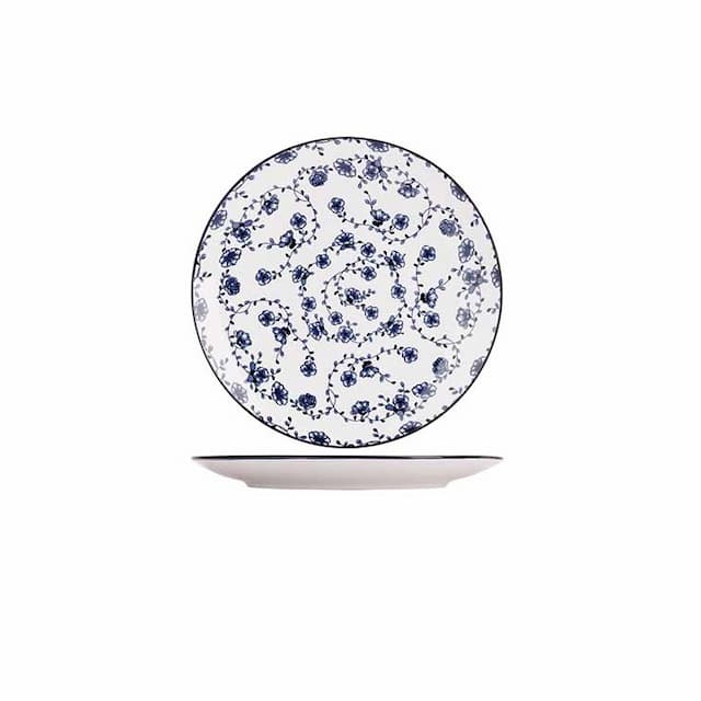 Набор из 4 тарелок d 27 см CosyTrendy Flor Azul 5696001