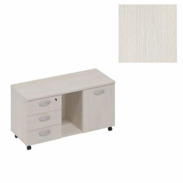 Тумба для оргтехники Юнитекс А4 (110x45x57) А4 262 ДШ дуб шамони