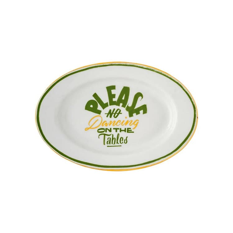 Блюдо овальное 24x16 см Bitossi I PEZZI A SERVIRE The Club LGP00034