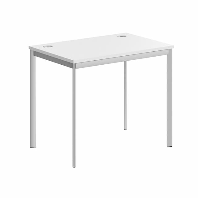 Стол письменный Skyland СП-1.1S белый/алюминий 900х600х755. IMAGO-S