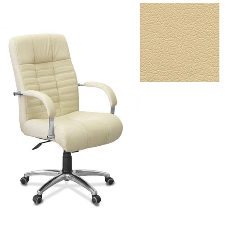 Кресло Юнитекс Атлант HX экокожа премиум бежевая CN1123