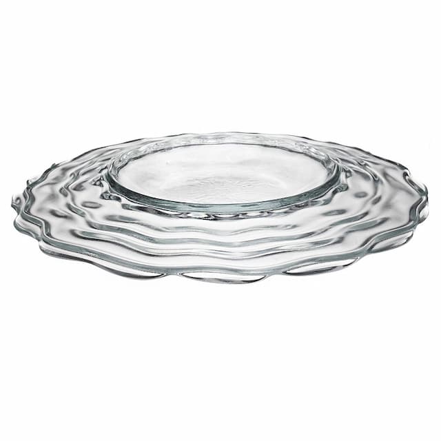 Тарелка ARDACAM Osho ARD 2457.1 d 27 см h 2 см (стекло, прозрачная)