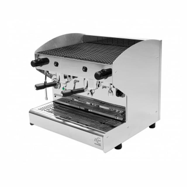 Кофемашина полуавтоматическая с 2 группами под высокие чашки ACM Rounder 2 GR Compatta INOX (ACMRD002CSIX+high cup)
