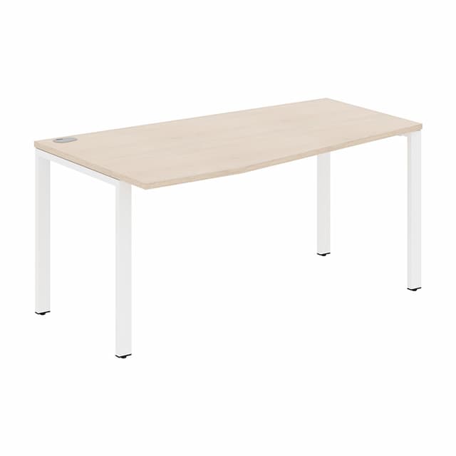 Стол эргономичный Skyland XS6CT 169(L) бук тиара/белый 1600х900х750 XTEN-S60