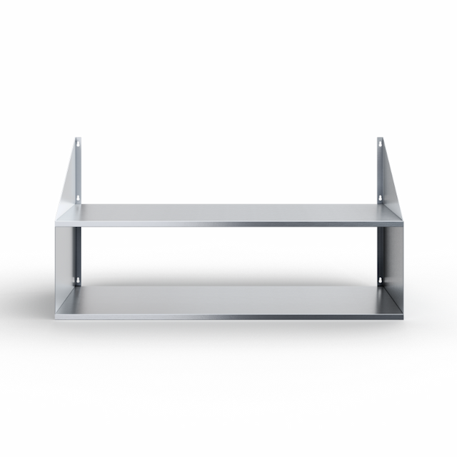 Полка настенная сплошная Rada ПКЧ-2-12/3-С