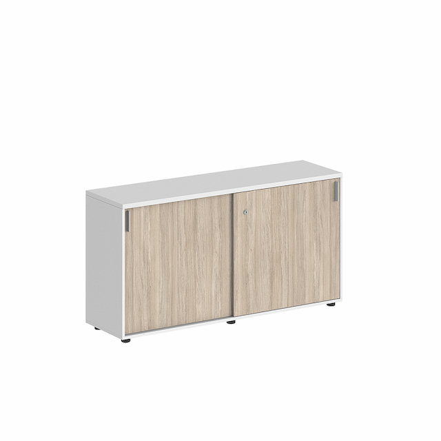 Шкаф-купе низкий с замком Norden Сигма SG.701.WH.OL