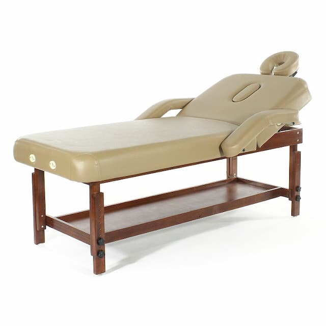 Массажный стол стационарный MED-MOS FIX-1A (SW2.31.10A) бежевый