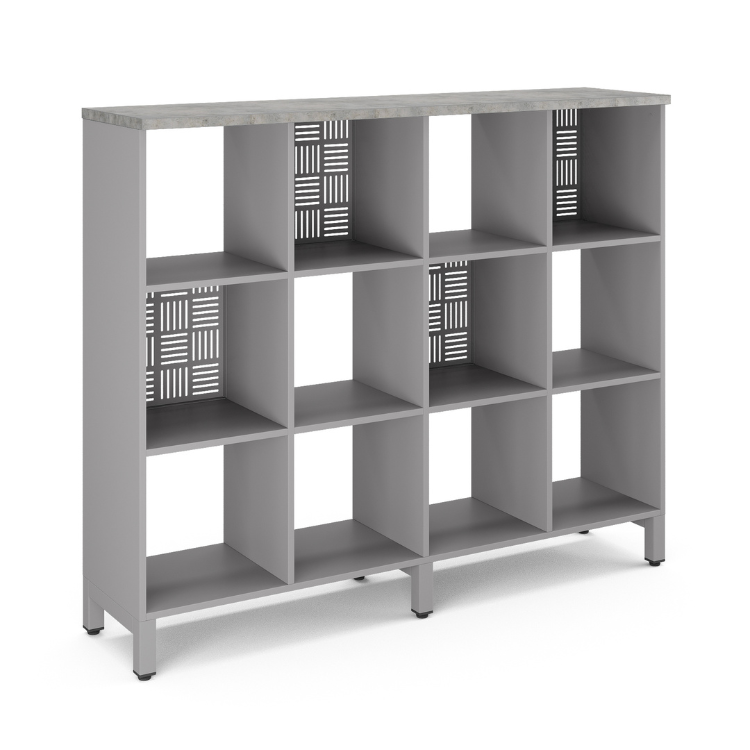 Стеллажная система SQ-3Х4 aluminum/chicago