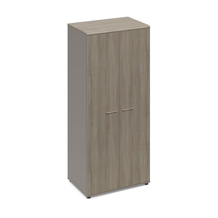 Шкаф для одежды глубокий (топ МДФ) Юнитекс МР 9311 МП/ВЛ/ВЛ мокко премиум (корпус) / вяз либерти (столешница, топ, фасад)