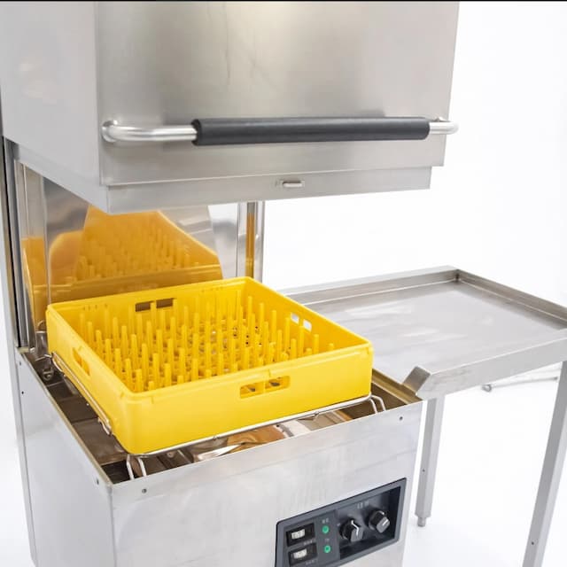 Посудомоечная машина купольная Zanussi LS10+стол для чистой посуды арт. УТ-00036948 (Восстановленное 1 шт)