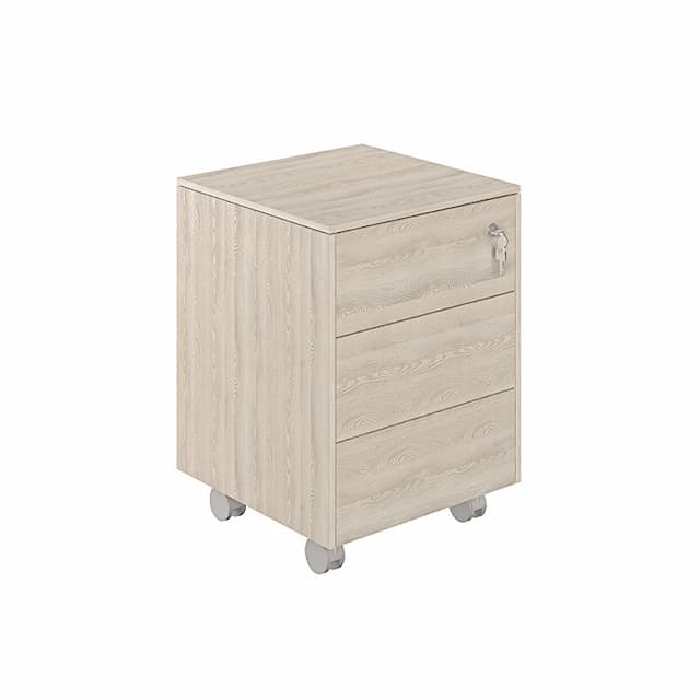 Тумба мобильная с тремя ящиками Norden Атлас NZ-0204.YN.YN