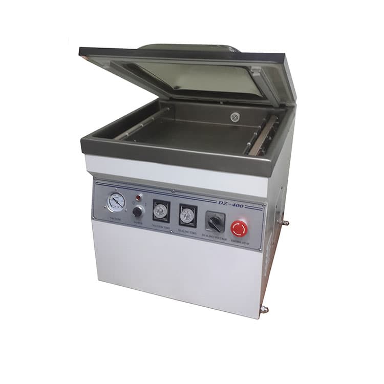 Настольная вакуум-упаковочная машина  Hualian Machinery DZ-400/2T краш.