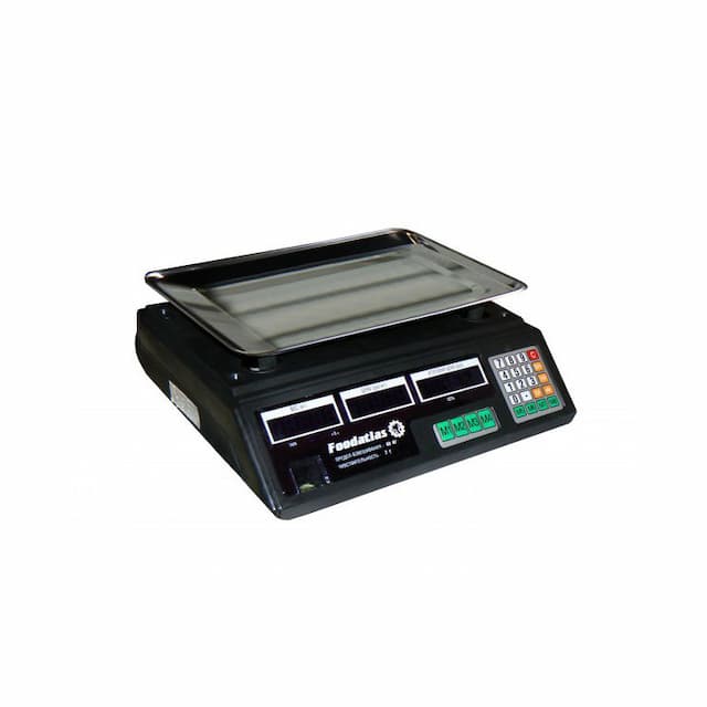 Торговые весы Foodatlas 40кг/2гр ВТ-40Т