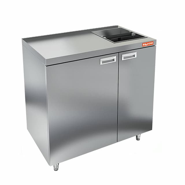 Стол для кофемашин с отверстием Hicold НБМКМО-10/7