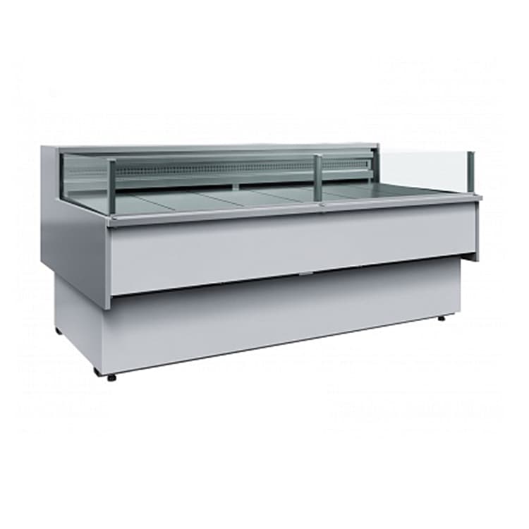 Витрина холодильная Полюс BAVARIA 2 GC110 VM 2,0-2 (с боковинами, динамика, открытая) 0011-9006