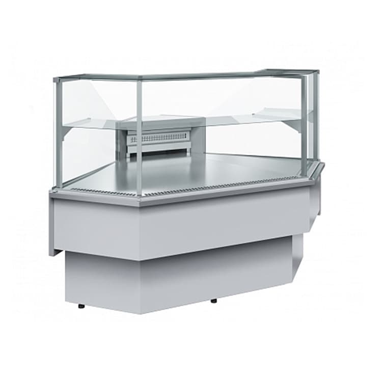 Витрина холодильная Полюс BAVARIA 2 GC110 VM-5 (с боковинами, динамика, внешний 90) 0011-9006