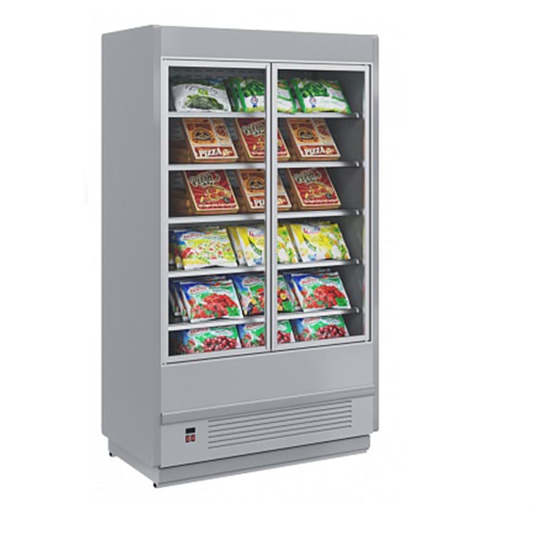 Витрина морозильная Полюс CUBA FC20-07 VL 1,3-1 0300 (низкотемп. фронт)