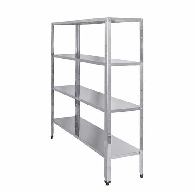 Стеллаж кухонный Luxstahl СР-1800х2000х400/4 нерж