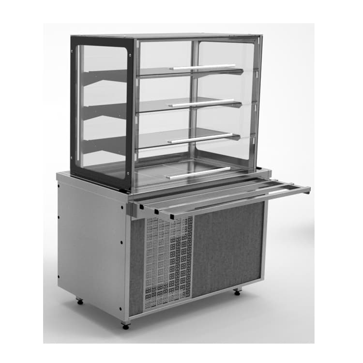 Витрина холодильная длиной 800 мм линии раздачи City Челябторгтехника RCC21A City