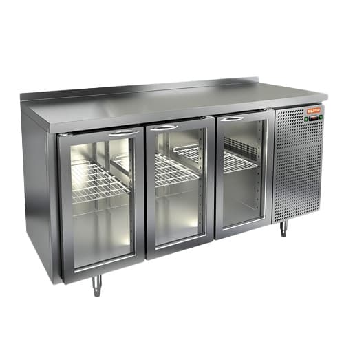 Стол охлаждаемый со стеклянными дверями Hicold GNG 111/HT